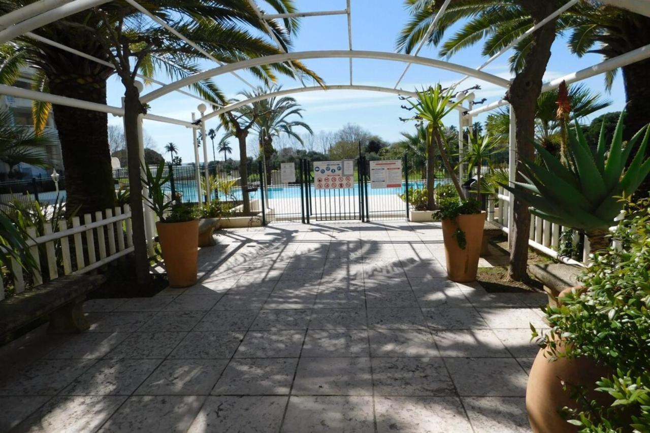 "T2 "Antibes Les Pins 3" Air Conditionned Sea View With Parking And Pool" Apartment Exterior photo